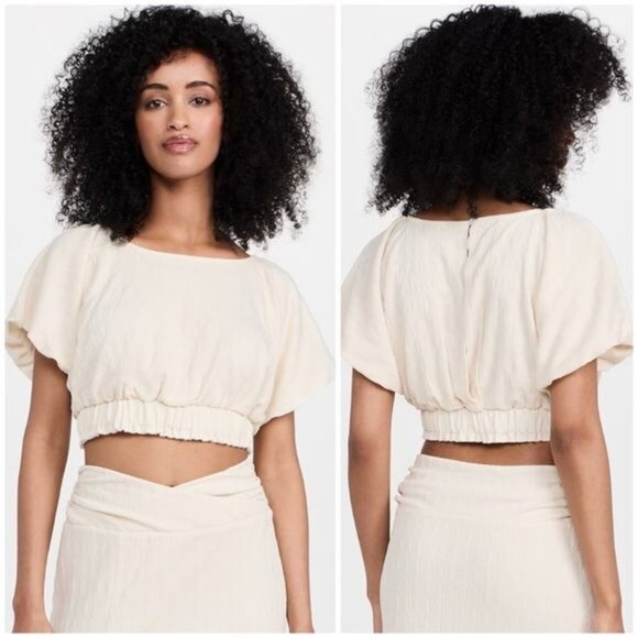 Free People Tops - Free People Tovah Crop Top in Tofu Size L